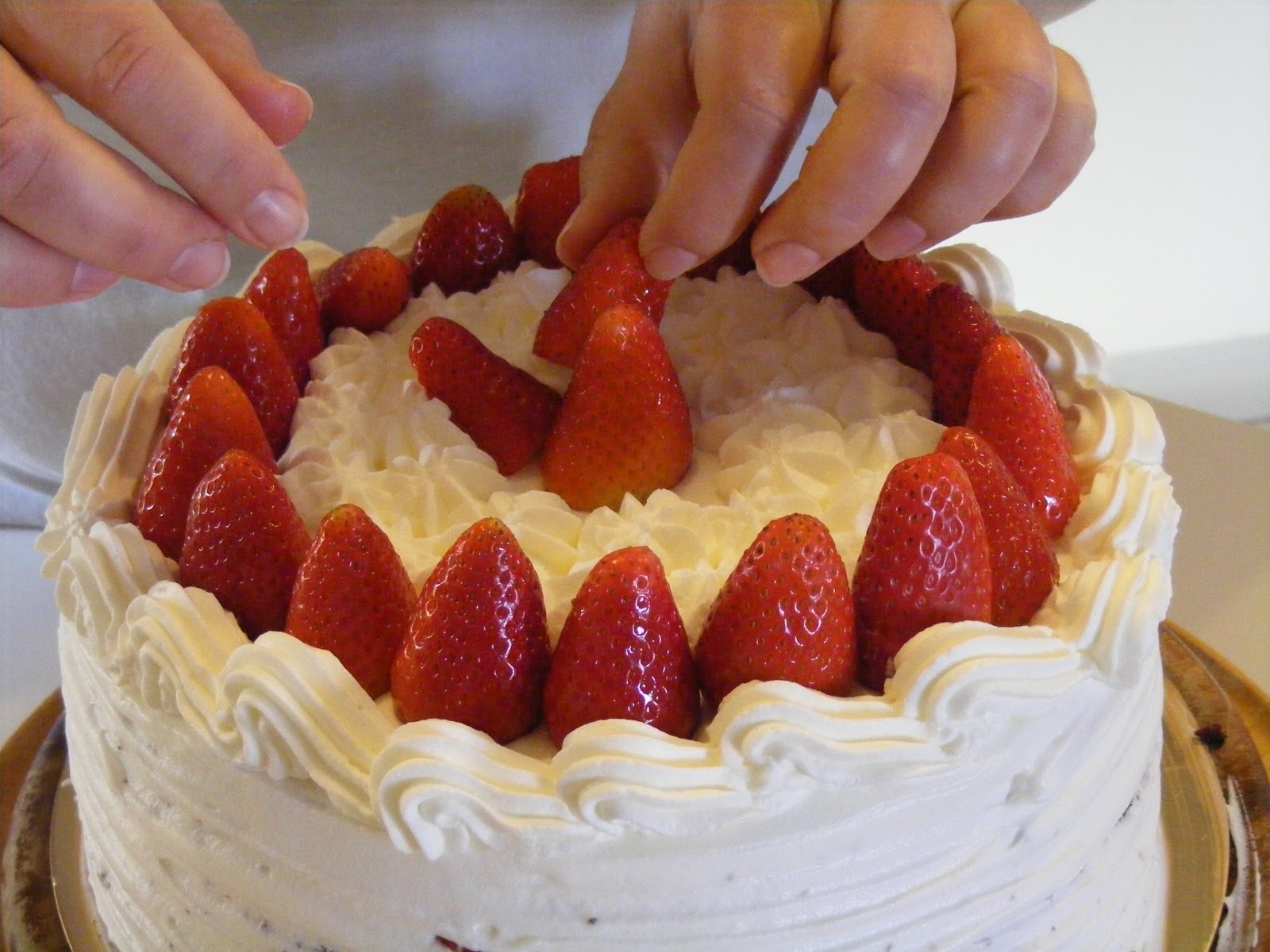 Layer cake fraises chocolat et chantilly au mascarpone4