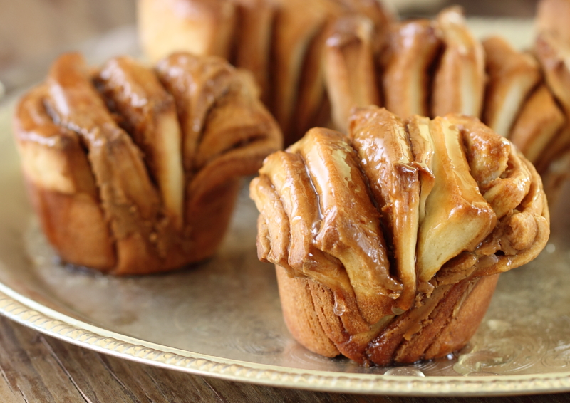 Brioche à effeuiller à la pâte de spéculoos1