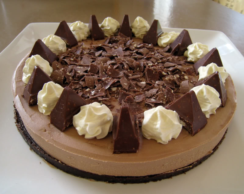 Toblerone cheesecake